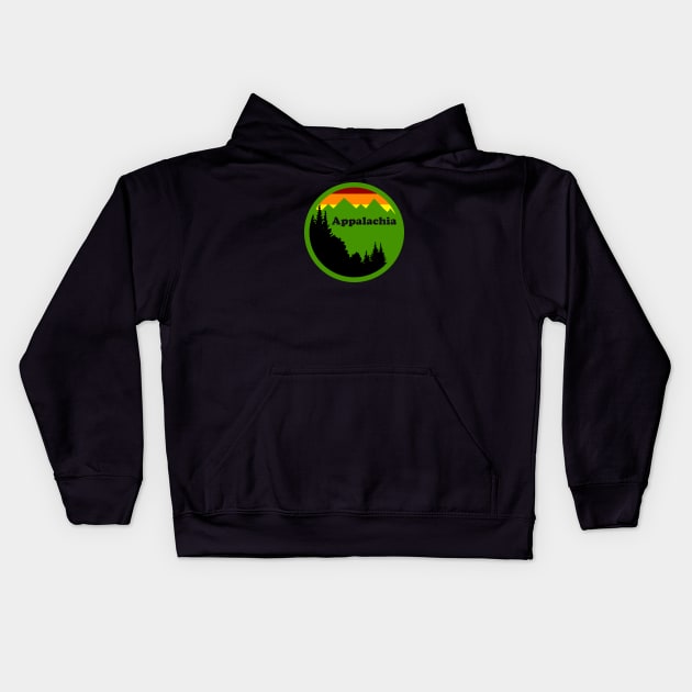 Appalachia Kids Hoodie by ilrokery